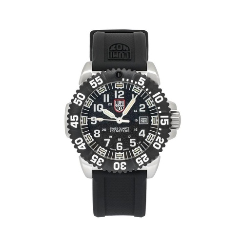 Luminox Men's Black Silicone Watch - One Size - Main Image