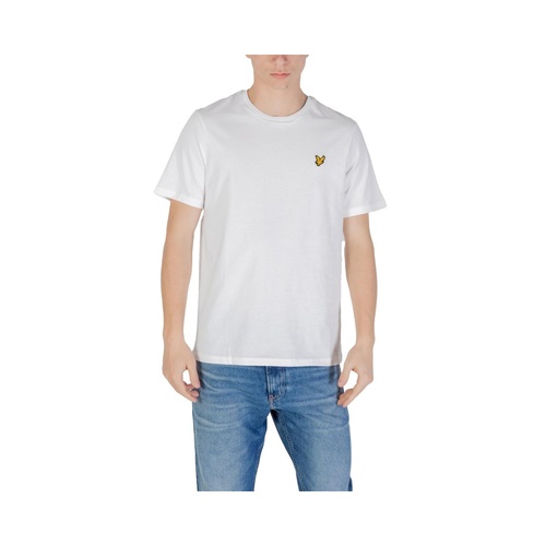 Lyle & Scott Men's White Cotton T-Shirt - 52 IT - Main Image