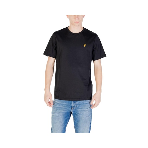 Lyle & Scott Men's Black Cotton T-Shirt - 42 IT - Main Image