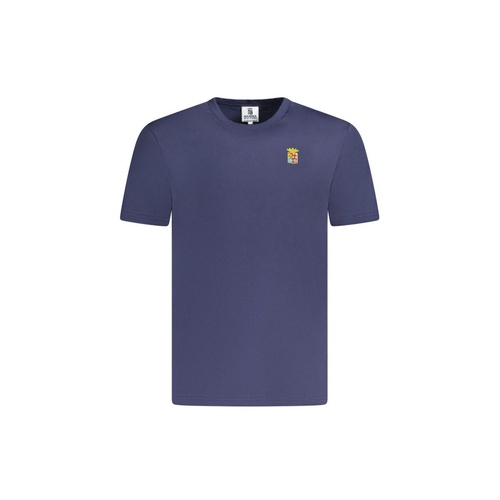 Marina Militare Men's Blue Cotton T-Shirt - XL - Main Image