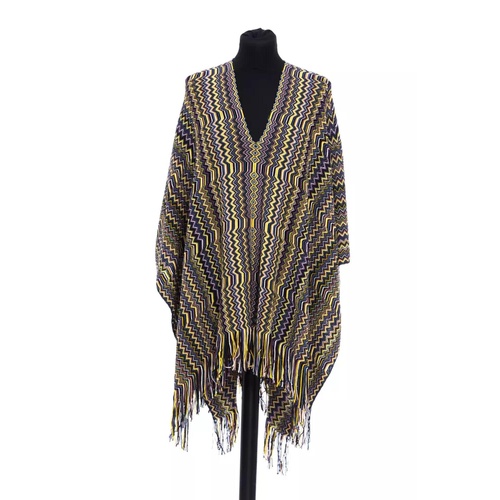 Missoni Women's Multicolor Wool  Poncho - One Size - Main Image