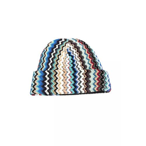 Geometric Fantasy Multicolor Hat One Size Men - Main Image