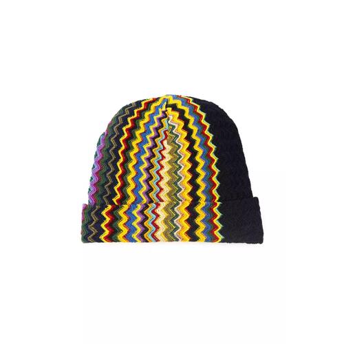 Geometric Fantasy Multicolor Hat One Size Men - Main Image