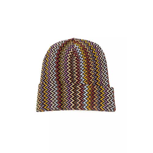 Geometric Fantasy Multicolor Hat One Size Men - Main Image
