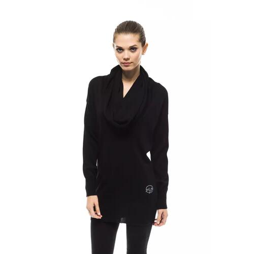Montana Blu Women's Black Wool Sweater - 46 IT - Main Image
