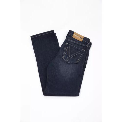 Montana Blu Women's Blue Cotton Jeans & Pant - W26 US - Main Image