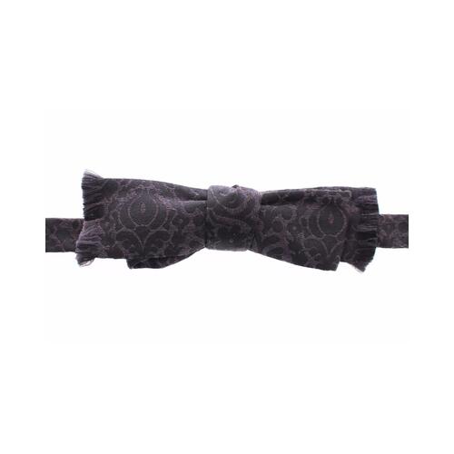 Exclusive Dolce & Gabbana Bow Tie with Paisley Pattern One Size Men - Main Image