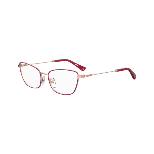 Moschino Women's Burgundy Metal Frames - One Size - Main Image