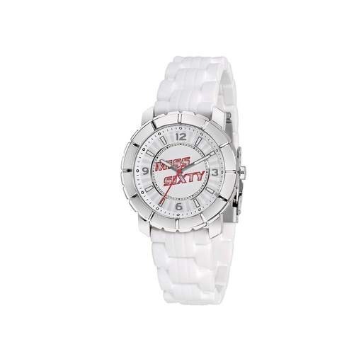 Miss Sixty Women's White Rubber Watch - One Size - Main Image