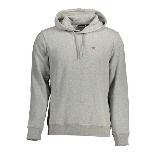 Napapijri Men's Gray Cotton Sweater - S - Main Image