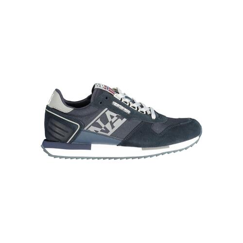 Napapijri Men's Blue Polyester Sneaker - 42 EU - Main Image