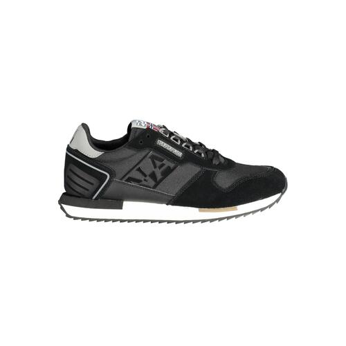 Napapijri Men's Black Polyester Sneaker - 44 EU - Main Image