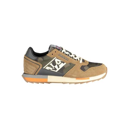 Napapijri Men's Beige Polyester Sneaker - 44 EU - Main Image