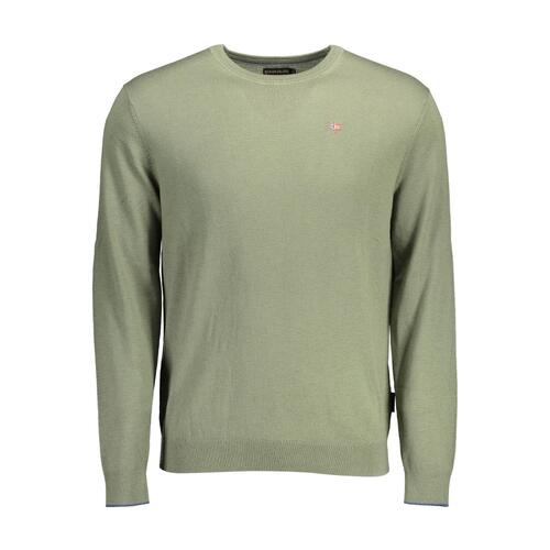 Napapijri Men's Green Wool Shirt - XL - Main Image