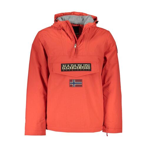 Napapijri Men's Red Polyamide Jacket - S - Main Image