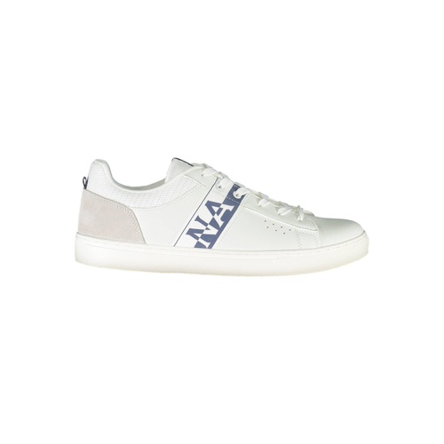Napapijri Men's White Polyester Sneaker - 44 EU - Main Image