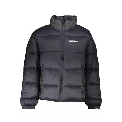 Napapijri Men's Black Polyamide Jacket - XL - Main Image