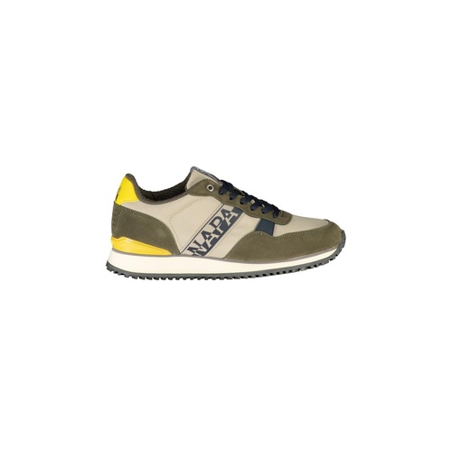 Napapijri Men's Beige Polyester Sneaker - 43 EU - Main Image