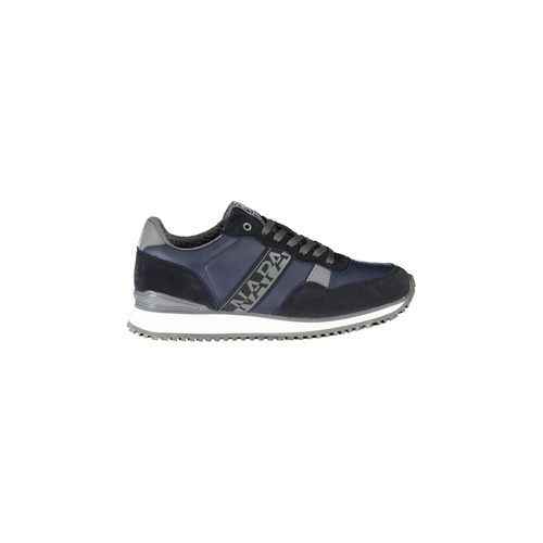 Napapijri Men's Blue Polyester Sneaker - 42 EU - Main Image