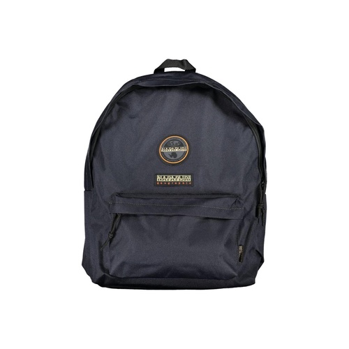 Napapijri Men's Blue Cotton Backpack - One Size - Main Image