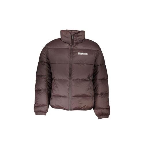 Napapijri Men's Brown Polyamide Jacket - XL - Main Image