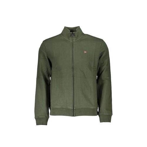 Napapijri Men's Green Cotton Sweater - M - Main Image