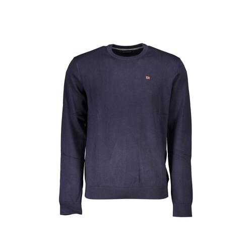 Napapijri Men's Blue Cotton Shirt - 2XL - Main Image