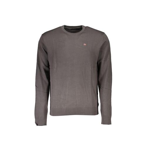 Napapijri Men's Gray Cotton Shirt - 2XL - Main Image