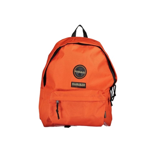 Napapijri Men's Orange Cotton Backpack - One Size - Main Image