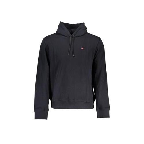 Napapijri Men's Black Cotton Sweater - S - Main Image