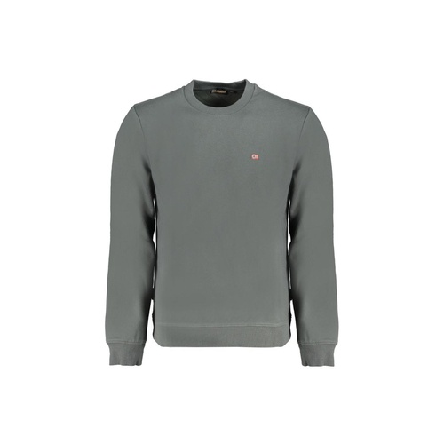 Napapijri Men's Green Cotton Sweater - XL - Main Image