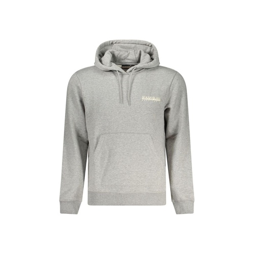 Napapijri Men's Gray Cotton Sweater - 2XL - Main Image