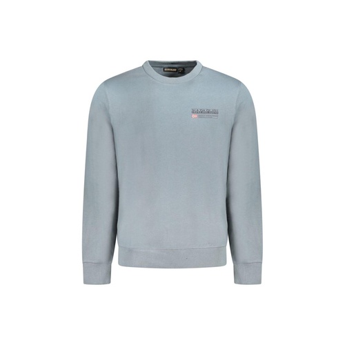Napapijri Men's Gray Cotton  Sweater - M - Main Image
