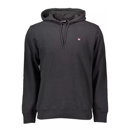 Napapijri Men's Black Cotton Sweater - M - Main Image