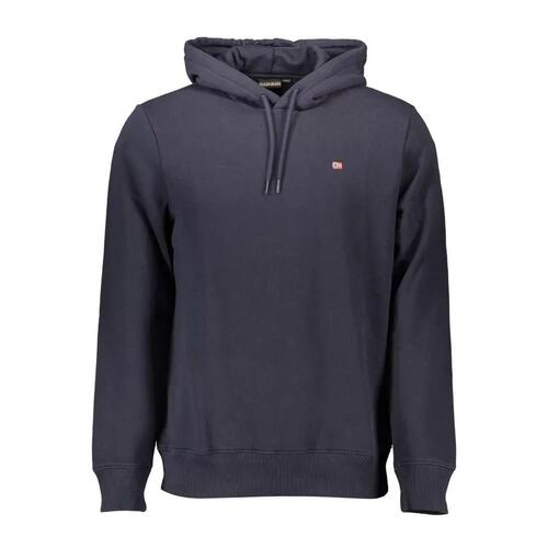 Napapijri Men's Blue Cotton Sweater - M - Main Image