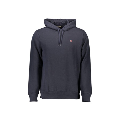 Napapijri Men's Blue Cotton Sweater - XL - Main Image