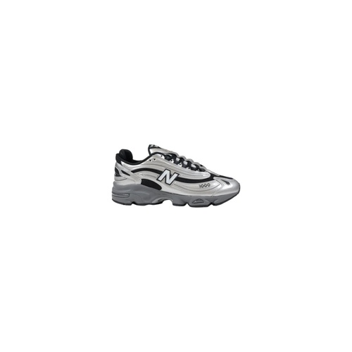 New Balance Men's Silver Synthetic Sneaker - 42.5 EU - Main Image