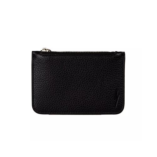 Leather Purse with Zip Closure One Size Men - Main Image