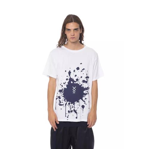 Printed Round Neck T-Shirt with Short Sleeves M Men - Main Image