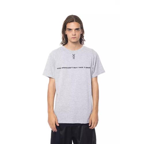 Printed Short Sleeve Round Neck T-shirt M Men - Main Image