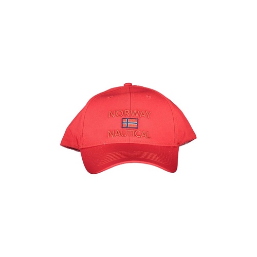 Norway 1963 Men's Red Cotton Hats & Cap - One Size - Main Image