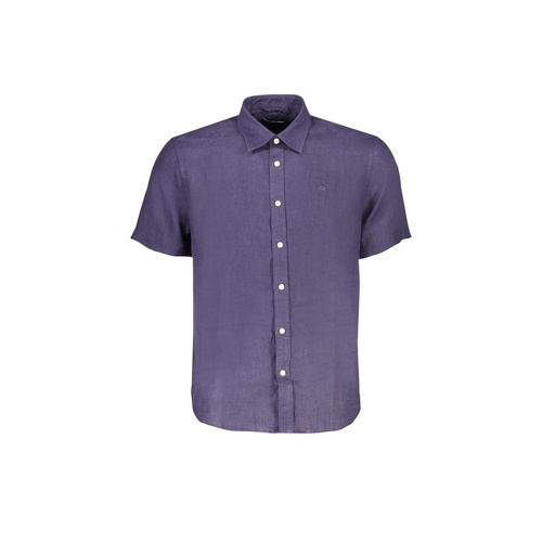 North Sails Men's Blue Linen Shirt - M - Main Image