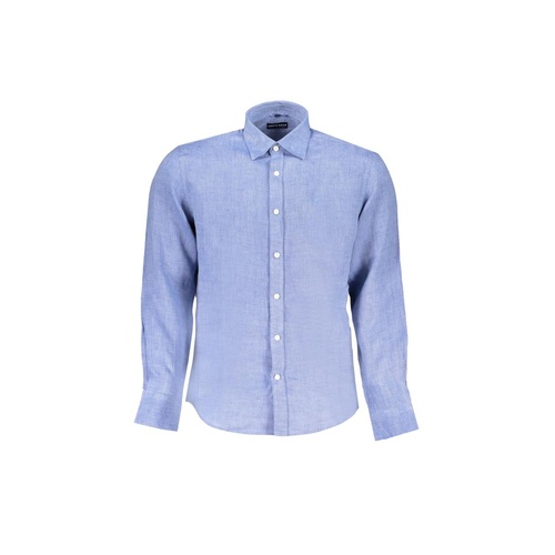 North Sails Men's Blue Linen Shirt - M - Main Image