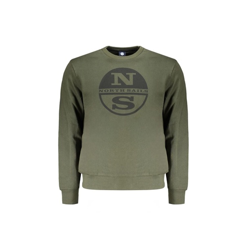 North Sails Men's Green Cotton Sweater - 2XL - Main Image