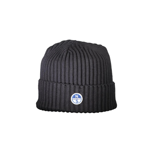 North Sails Men's Black Cotton Hats & Cap - One Size - Main Image