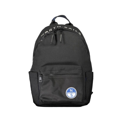 North Sails Men's Black Polyester Backpack - One Size - Main Image