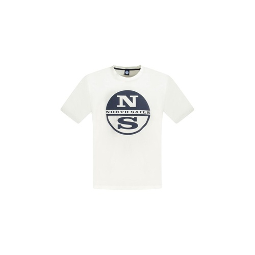 North Sails Men's White Cotton T-Shirt - 3XL - Main Image