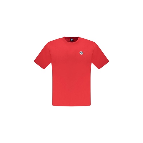 North Sails Men's Red Cotton T-Shirt - M - Main Image