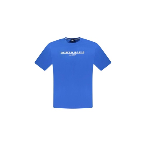 North Sails Men's Blue Cotton T-Shirt - 3XL - Main Image