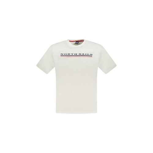 North Sails Men's White Cotton T-Shirt - 3XL - Main Image